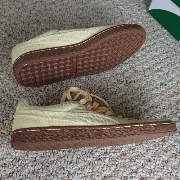 Puma Basket Canvas Light Yellow sneakers - Picture 9 of 10